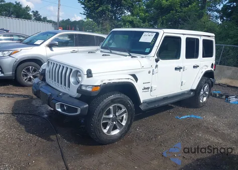 2022 Jeep Wrangler Unlimited Sahara from USA, damaged, VIN 1C4HJXEG9NW252543